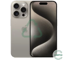 Apple Atnaujintas iPhone 15 Pro Natural Titanium 256GB (būklė kaip naujas)