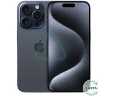 Apple Atnaujintas iPhone 15 Pro Mėlyna Titanium 256GB (būklė kaip naujas)