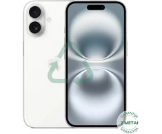 Apple Atnaujintas iPhone 16 Baltas 128GB (būklė kaip naujas)