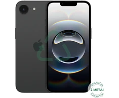 Apple Atnaujintas iPhone 16e Juodas 128GB (būklė kaip naujas)