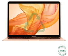 Apple Atnaujintas MacBook Air 2020 Retina 13" - M1 / 8GB / 256GB SSD / Gold (būklė kaip naujas)