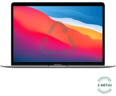 Apple Atnaujintas MacBook Air 2020 Retina 13" - M1 / 8GB / 256GB SSD / Space Gray (būklė kaip naujas)