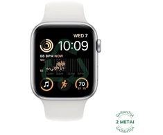 Atnaujintas Apple Watch SE 2.gen 40mm GPS Aluminum / Sidabrinis (būklė kaip naujas)
