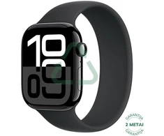 Atnaujintas Apple Watch Series 10 42mm GPS Aluminum / Jet Juodas (būklė kaip naujas)