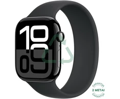 Atnaujintas Apple Watch Series 10 46mm GPS Aluminum / Jet Juodas (būklė kaip naujas)