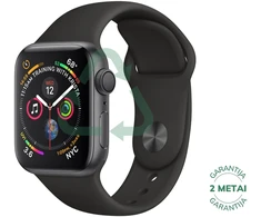 Atnaujintas Apple Watch Series 4 40mm Aliuminio GPS / Space Gray (būklė kaip naujas)
