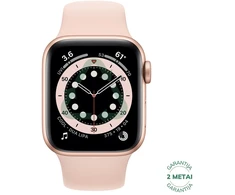 Atnaujintas Apple Watch Series 6 40mm Aliuminio GPS / Gold (būklė kaip naujas)