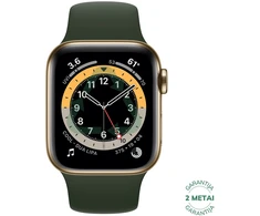 Atnaujintas Apple Watch Series 6 40mm Nerūdijantis plienas GPS+Cellular / Gold (būklė kaip naujas)