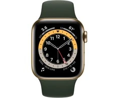 Apple Watch Series 6 40mm Nerūdijantis plienas GPS+Cellular (Atnaujintas, būklė kaip naujas)