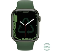 Atnaujintas Apple Watch Series 7 45mm Aliuminio GPS+Cellular / Žalias (būklė kaip naujas)