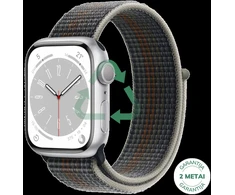 Atnaujintas Apple Watch Series 8 41mm GPS Aluminum / Sidabrinis (būklė kaip naujas)