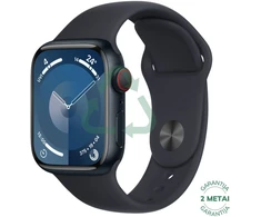 Atnaujintas Apple Watch Series 9 41mm GPS Aluminum / Midnight (būklė kaip naujas)