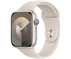 Atnaujintas Apple Watch Series 9 45mm GPS Aluminum / Starlight (būklė kaip naujas)