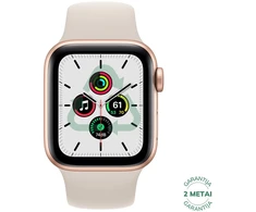 Atnaujintas Apple Watch Series SE 40mm Aliuminio GPS / Gold (būklė kaip naujas)