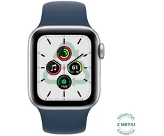 Atnaujintas Apple Watch Series SE 40mm Aliuminio GPS / Sidabrinis (būklė kaip naujas)