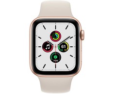 Atnaujintas Apple Watch Series SE 44mm Aliuminio GPS / Gold (būklė kaip naujas)