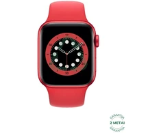 Atnaujintas Apple Watch Series 6 44mm Aliuminio GPS / Raudona (būklė kaip naujas)
