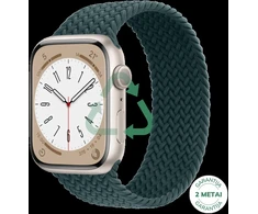 Atnaujintas Apple Watch Series 8 45mm GPS + Cellular Aluminum / Starlight (būklė kaip naujas)