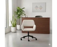 39F FURNITURE DREAM ergonominė biuro kėdė, szenilinis audinys, reguliuojamas aukštis, bežinė