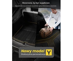 3W bagažinės apsauginis kilimėlis Tesla Model Y Juniper 2025–2026, TPE, 116 × 58 cm