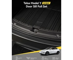 3W bagažinės slenksčio apsauga Tesla Model Y Juniper 2025–2026 m. TPE