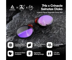 7Hz į ausis įdedamos laidinės planarinės ausinės 14,6 mm Salnotes Dioko