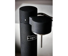 Aarke vandens gazavimo aparatas Carbonator 3, nerūdijantis plienas, juodas matinis, 2 x 800 ml
