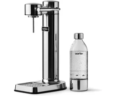 Aarke vandens gazavimo aparatas Carbonator 3, nerūdijančio plieno korpusas, 2 x 800 ml PET buteliai