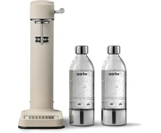 Aarke vandens gazavimo aparatas iš nerūdijančio plieno, 2 PET buteliai 800 ml, Carbonator 3, Sand