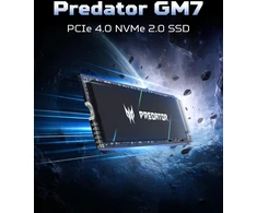 Acer Predator GM7 vidinis 1 TB M.2 2280 PCIe 4.0 NVMe SSD, BL.9BWWR.118