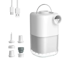 Acmeenjoy nešiojamas elektrinis oro siurblys 4000 Pa su LED žibintu ir 3000 mAh akumuliatoriumi
