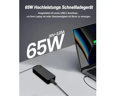 Adaptake nešiojamojo kompiuterio USB-C įkroviklis 65 W, skirtas LG Gram 14–17 serijos modeliams