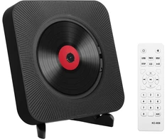 Adirigo nešiojamas CD grotuvas su Bluetooth, radiju, USB ir 3,5 mm jungtimi KC-808