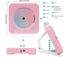 Adirigo nešiojamasis CD grotuvas su Bluetooth, FM radiju ir USB, modelis 808