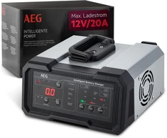 AEG automobilių akumuliatorių įkroviklis 6/12 V 20 A su palaikymo režimu CW20