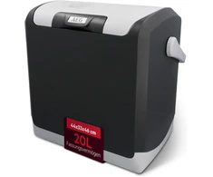 AEG automobiliui skirta termoelektrinis šaldytuvas, 20 l talpa, pilka, 11084 modelis