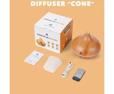 Drėkintuvas Aerosoul CONE 500 ml eterinių aliejų difuzorius