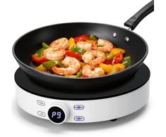 Aigostar Cookmate nešiojama indukcinė kaitlentė 2000 W su 9 galios lygiais