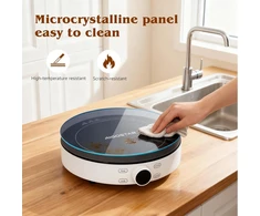 Aigostar Cookmate nešiojama indukcinė kaitlentė 2000 W su 9 galios lygiais