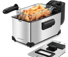 Aigostar gruzdintuvė 3 l, 2200 W, reguliuojama temperatūra, 30HEZ