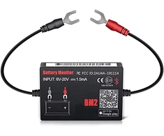 AILI 12 V automobilio akumuliatoriaus testeris su Bluetooth 4.0 ELUSBM2.0