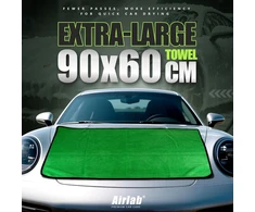 Airlab mikropluošto rankšluostis automobiliui, 90 x 60 cm, ultra sugeriantis, žalias, MDL-HMB9060-LV01