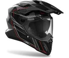Airoh motociklininko šalmas Full Carbon 6K, ECE 22 06, Commander 2 Stylish Gloss M