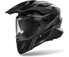 Airoh motociklininko šalmas Full Carbon 6K, ECE 22 06, Commander 2 Stylish Gloss M