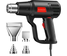 AIUNAOM karšto oro pistoletas 2000 W, 50–650 °C, 2 oro srauto režimai, EUHG01