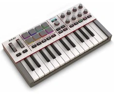 AKAI MPK Mini MK4 - MIDI controller / control keypad, baltas