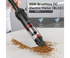 Akitas belaidis rankinis dulkių siurblys 90 W su HEPA filtru, H2
