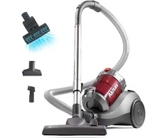Akitas dulkių siurblys be maišelio 800 W su HEPA filtru ir Wessel Werk 2-in-1 grindų antgaliu C6T