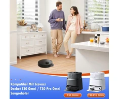 Alloytool 35 dalių priedų rinkinys robotams Ecovacs Deebot T30 Omni ir T30 Pro HYDE-ECO-35P