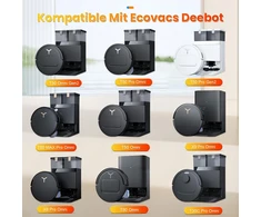 Alloytool dulkių maišeliai 3.5 L Ecovacs Deebot X8/X9, T50 ir T80 robotams T50-CD